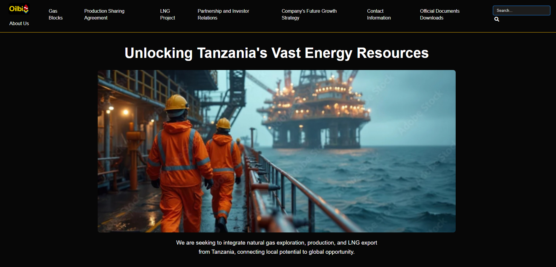 Pipes and energy imagery